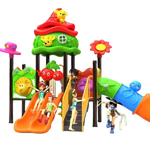 Divertissement coloré fantastique pour enfants, excellent équipement de jeu de joie, toboggan et balançoire, meilleur prix d'usine