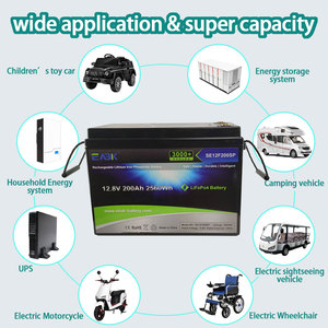 Baterí<span class=keywords><strong>a</strong></span> Recargable de Estado Sólido LiFePO4 de 12V 200Ah OEM ODM con BMS, Más de 3000 Ciclos, Energí<span class=keywords><strong>a</strong></span> Solar - Product Image 5