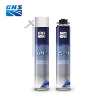 GNS A99 750ml Mousse polyuréthane adhésive Mousse PU pour brique EPS XPS Board Bonding