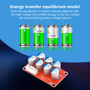 Tdt balanceador de bateria Li-ion Lifepo 1A 1.2A 2A 5A equalizador 3S 4S Bateria balanceador ativo de tensão - Product Image 3
