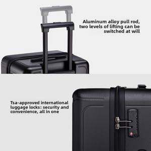 Crossgear กระเป๋าเดินทางแบบมีที่จับขนาดในตัว22-26-30แบบแข็งทนทาน - Product Image 4