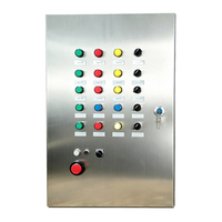 Caja de Distribución de Precisión IP55 para Laboratorio, Panel de Control, Monitoreo de Estado, Control Manual/Automático, Comunicación RS485