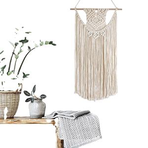 Large Size Bohemian Design Lady Macrame <b>Wall</b> <b>Hanging</b> Organic Cotton Cord Home <b>Decor</b> - Product Image 1