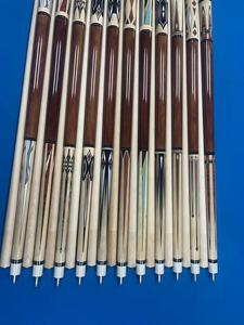 Taco de <span class=keywords><strong>Billar</strong></span> de Madera de Arce de Alta Calidad, 2 Piezas, 13 mm, Punta de 11.5 mm, Unión de Acero, para Club de <span class=keywords><strong>Billar</strong></span> - Product Image 2