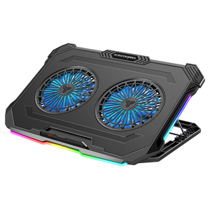 Grande plaque de refroidissement pour ordinateur portable de gaming, plaque de refroidissement pour ordinateur portable RGB - Product Image 2