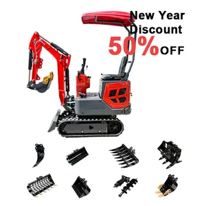 Factory direct sales EPA/EURO 5 engine 1 ton 2 ton 3.5 ton farm Multifunctional Engineering machine mini excavator