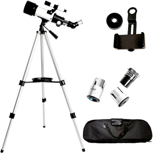 Niños Astronomía Principiante <span class=keywords><strong>Sky</strong></span> <span class=keywords><strong>Watcher</strong></span> 40070 Telescopio astronómico con trípode Mochila Adaptador de teléfono Lente Barlow - Product Image 5