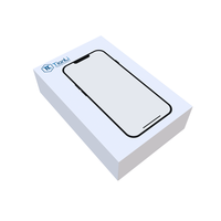 Boîte de téléphone portable de luxe personnalisée vide pour iPhone 12 13 14 15 Pro, emballage de téléphone portable avec insert