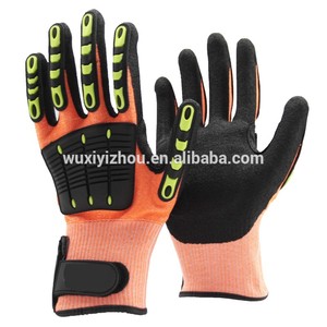 Yüksek performanslı TPR koruyucu taktik eldiven Anti Cut EN388 delinme dayanıklı koruma - Product Image 2