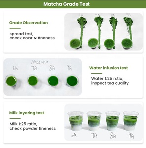 <span class=keywords><strong>Matcha</strong></span> en Polvo Puro Molido a Mano de Edición Limitada para Ceremonia del Té de Alta Gama, Bebida de <span class=keywords><strong>Matcha</strong></span>, Té Brillante - Product Image 4