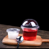 1000 pièces – Prix compétitif – Gobelets et contenants transparents jetables de 95-250/300/500 ml pour yaourt et lait – Prêts à l'expédition – Fabriqués en Chine