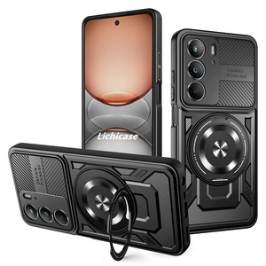 Ốp áo giáp khung vô hình họa tiết sợi Carbon cho realme C85 C85 Pro Vỏ sạc không dây - Product Image 1