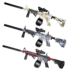 Nuevo M4A1 92CM Pistola <span class=keywords><strong>de</strong></span> <span class=keywords><strong>Gel</strong></span> Eléctrica, Pistola <span class=keywords><strong>de</strong></span> Salpicaduras con Modo Automático y Manual para Actividades al Aire Libre, Juegos <span class=keywords><strong>de</strong></span> Disparos en Equipo - Product Image 1