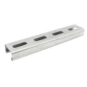 Meilleur prix pour profilés en acier galvanisé à chaud Unistrut 41 x 41 mm, épaisseur 2,0 mm et 2,5 mm, rail en acier en forme de C 41x41 et 41x21 - Product Image 3