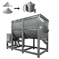 Meilleure vente mélangeur d'adhésif pour carreaux de construction 500L 300 L mélangeur à bande mélangeur d'adhésif pour carreaux simples machine de fabrication
