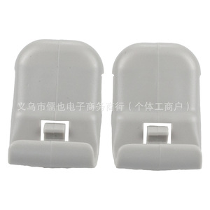RLB Sun Visor <b>Clips</b> LC6269261B77 For Mazda CX-7 CX-9 RX-8 Gray Plastic Roof Mount - Product Image 3