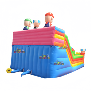 Vui Mario Chủ Đề Lâu Đài <span class=keywords><strong>Inflatable</strong></span> Bouncer Combo Trượt <span class=keywords><strong>Inflatable</strong></span> Nhảy Lâu Đài Sân Chơi Cho Các Sự Kiện Ngoài Trời Và Gia Đình Vui Vẻ - Product Image 6