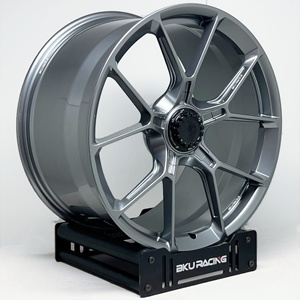 Rines Deportivos de Aleación de Bronce Personalizados Bku18 19 20 21 22 Pulgadas Forjados 5x120.65 para Chevrolet <span class=keywords><strong>Corvette</strong></span> C6 C5 C7 C8 C4 <span class=keywords><strong>ZR1</strong></span> Z06 - Product Image 5