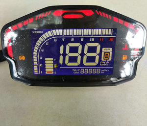 Xe Máy Hiển Thị Màu Cụ JM-400 Tốc Độ Meter + Máy Đo Tốc Độ + Dầu Level Meter Đạp Scooter Bảng Điều Khiển Chuyển Đổi Phần - Product Image 2