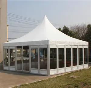 Großhandel Freiluft-Freizeit-Zusammenkunfts-Gazebo-Zelt Garten-Tee-Zelt regenfest-Zelt für Sicherheitspavillon