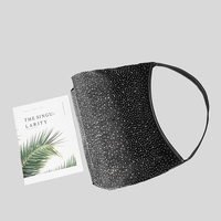 2023 à la mode mode sac à bandoulière pierre perle luxe métallique or cuir sac à main cristal strass sac de soirée pour dame filles