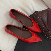 Collections Automne 2026 RLT – Chaussures Plates Super Confortables en Cuir Souple, Style Infirmière, pour Intérieur et Extérieur