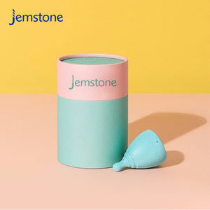 Emballage cadeau en carton écologique pour coupe menstruelle en silicone bio, étiquette privée, tube en papier pour coupe menstruelle - Product Image 6