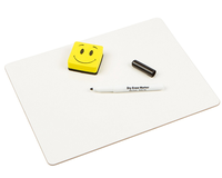 Tableaux blancs portables effaçables à sec, petits tableaux blancs, simple face, mini tableau blanc pour enfants, apprentissage à domicile, école, 9 x 12 pouces