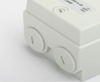 Interrupteur isolateur AC industriel étanche Pioneer ISO25 IP66 gris, séries 2P/3P/4P avec capacités 20A 35A 63A 440V