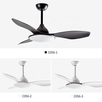 C257 Ventilateur de plafond de 48 pouces avec kit d'éclairage avec télécommande Ventilateur de plafond de 48 pouces avec kit d'éclairage