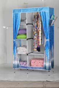 Armario <span class=keywords><strong>de</strong></span> <span class=keywords><strong>tela</strong></span> oxford portátil, venta directa <span class=keywords><strong>de</strong></span> fábrica, simple - Product Image 3