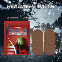 Patch OEM en gros pour le soulagement des maux de tête, apaisant contre les vertiges et les maux de tête, patch de soin corporel ciblé