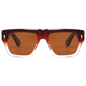 Custom Logo Way farer Sunglasses Full Rim Rectangle Frame Resin Lens Anti-Uv Protection Unisex Adult - Product Image 6