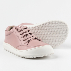 Chaussures décontractées ergonomiques minimalistes pour enfants en cuir respirant confortable avec collection de créateurs à coupe large - Product Image 1
