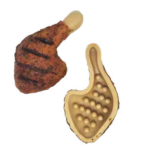 הנמכר ביותר לחיות מחמד מזון עור גולמי אלטרנטיבי כלב שיניים לועס מקלות תיפוף כנפי OEM סיטונאי בשרני כלב פינוקים שיניים לועס - Product Image 2