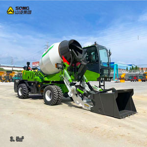 SQMG Mezcladora de Concreto Autocargable de 2.5M³ con Transmisión Hidráulica y Descarga Automática para Obras de Construcción - Product Image 4