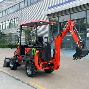 STTRON Kompakter <span class=keywords><strong>Mini</strong></span>-Baggerlader 4x4 Radlader Schaufelbagger zum Verkauf CE EPA Zertifiziert Hochwertige Baumaschine - Product Image 1