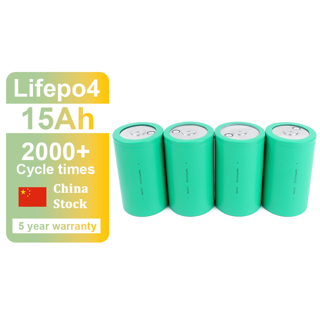 HAKADI Hot Sell Lifepo4  3.2V 15Ah Rechargeable Original Brand New Grade a 4680 Batteries for Solar System RV EV Car Audio