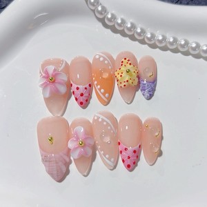 Caja de Empaque NewRetro para Uñas Artificiales, Diseño Moderno, Uñas Artificiales de Cobertura Completa, Uñas de Estilete Largas, Uñas Postizas Hechas a Mano - Product Image 3