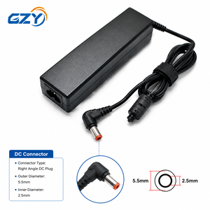 อะแดปเตอร์แปลงไฟสำหรับแล็ปท็อป Leno Vo DC Output ขนาด 65W 3.25A หัวเสียบ 5.5*2.5 มม. ของแท้ใหม่เอี่ยม 65W ได้รับมาตรฐาน CE FCC ROHS - Product Image 1