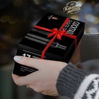 Wuyi Camol Kevawi KM-AMS88 Shaker à cocktails et passoire en acier inoxydable écologique, doré, de luxe, outil de bar, prix bas