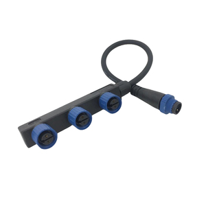 G-karve LY8789 F Type M15 Waterproof Connector One Five DC Plug <strong>Wire</strong> <strong>Copper</strong> Conductor PP Insulation PVC Jacket Customizable - Product Image 4