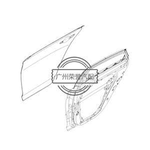77003-c1020 77003-c1020 Voor Hyundai Paneelmontage-Achterdeur, Lh - Product Image 1