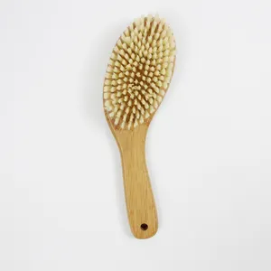 JOYSEE Factory Bamboo Soft Nylon Filament Bath Body Brush