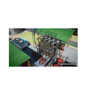 Évaporateur à film tombant haute performance pour le traitement chimique et alimentaire, système d'évaporation rapide à économie d'énergie - Product Image 3