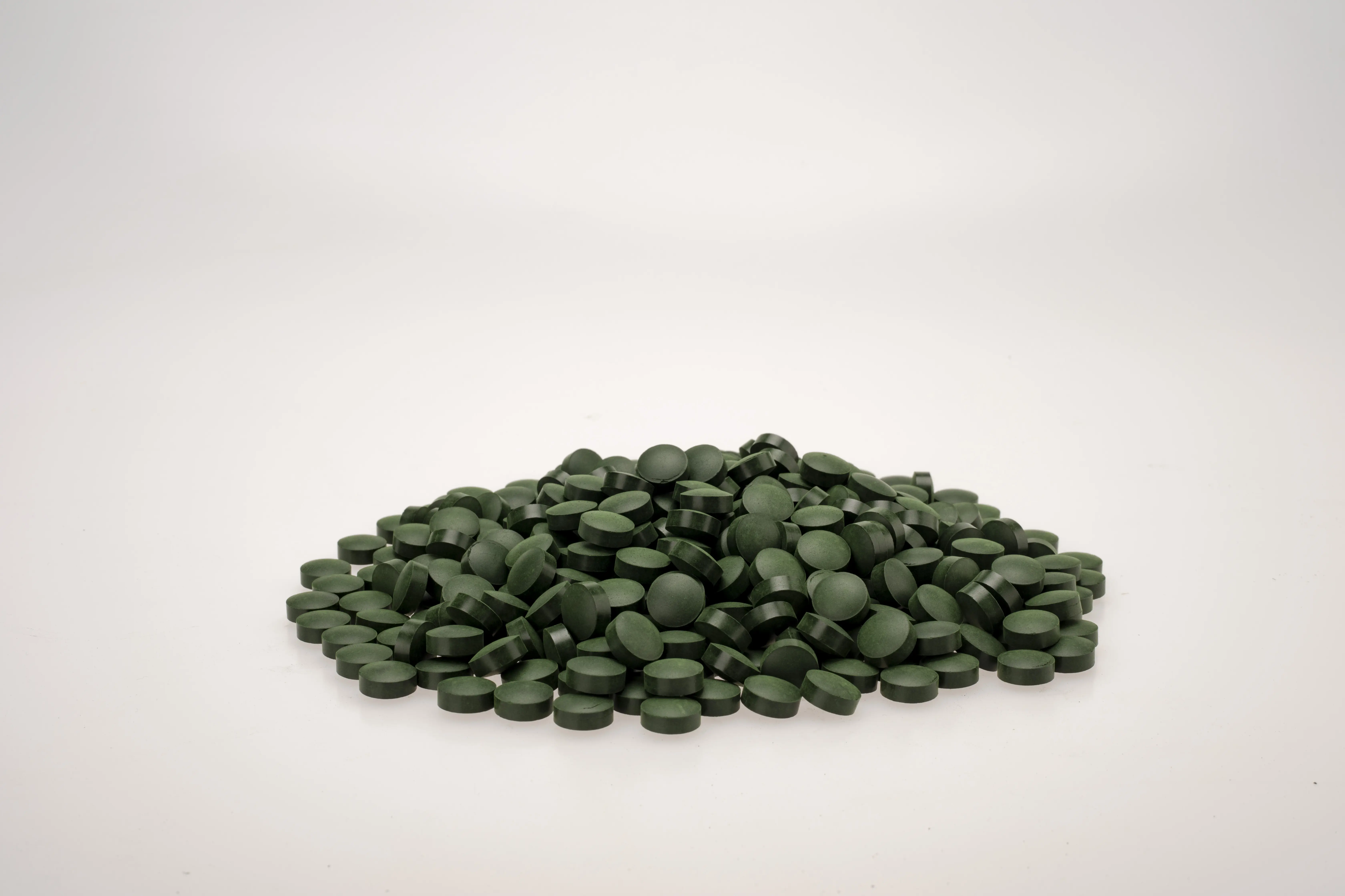 Китай супер Органическая Спирулина зеленый порошок таблетки органический порошок спирулины