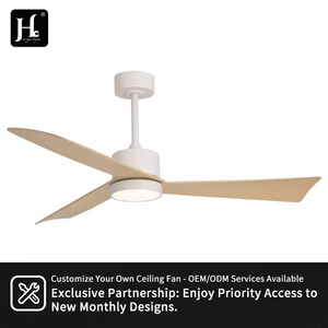 Ventilateur de plafond moderne de 42 pouces avec télécommande, moteur en cuivre pur à économie d'énergie et 3 pales en ABS - Product Image 6