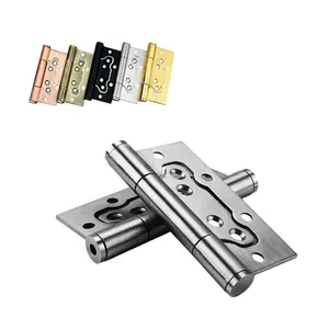 GORGEOUS 4 inch adjustable self closing gate hinge stainless steel spring auto butterfly door closer hinge