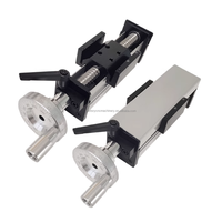 Module de guidage linéaire à table coulissante manuelle SFU1605-200mm GX80, module de table coulissante à manivelle avec échelle précise pour CNC
