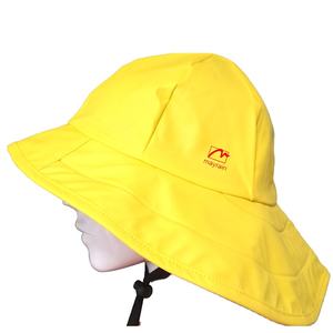 पुरुषों के वाटरप्रूफ पु मछुआरे टोपी दक्षिण 'वेस्टर रेन हैट पोंचो डिजाइन आउटडोर वर्षा - Product Image 1